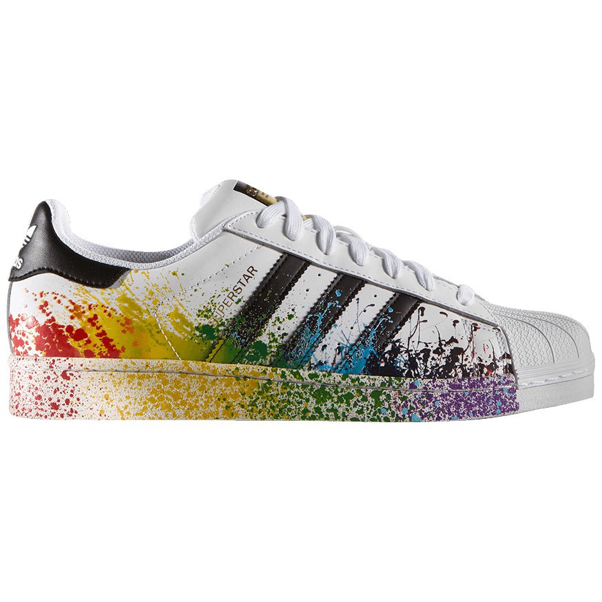 Кроссовки adidas Superstar Pride Pack White Black