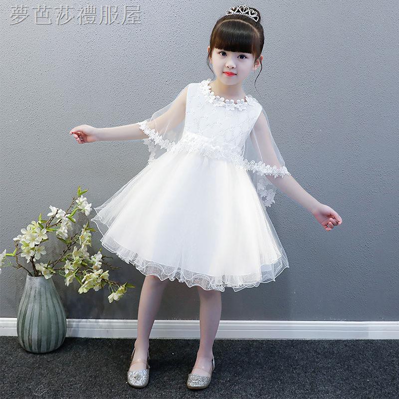 flower girl dress with petals in skirt