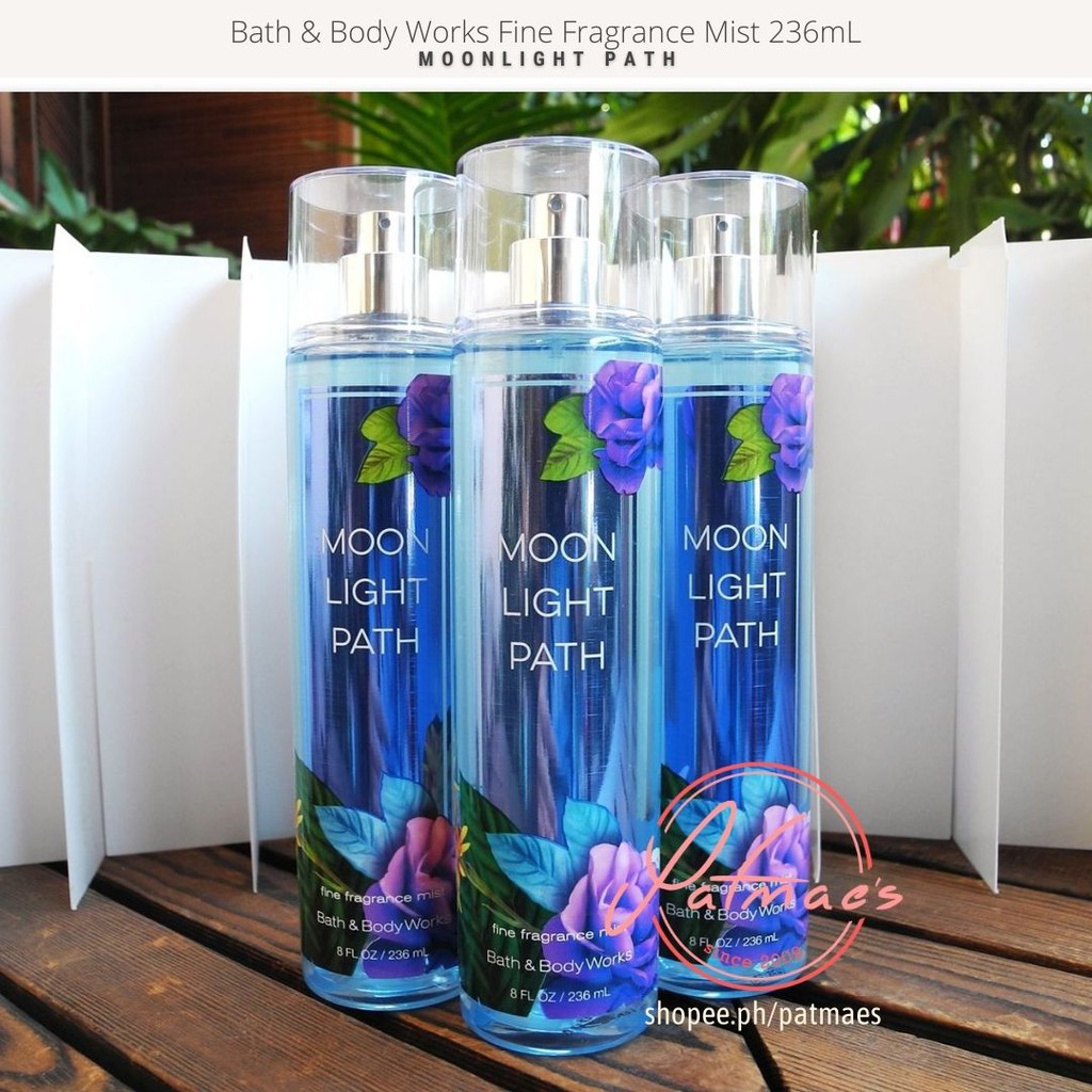 Bath and Body Works Fragrance Mist Moonlight Path 236mL | Shopee Philippines