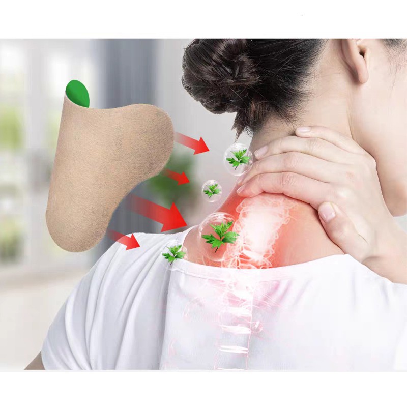 6/12/20/24pcs Neck Wormwood Medical Plaster Joint Ache Cervical spondylosis  Pain Relieving Sticker R | Shopee Philippines