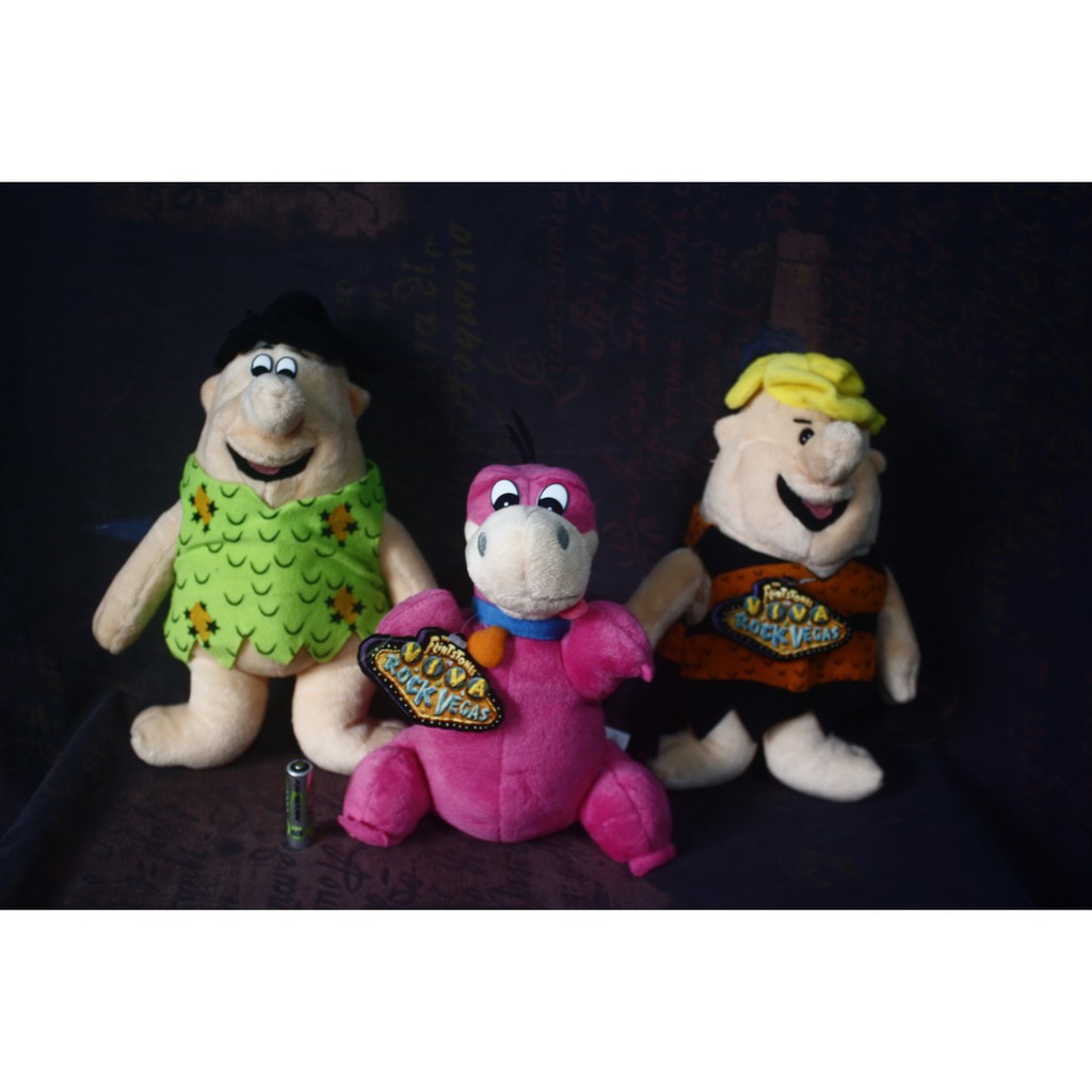 The Flintstone stuffed toys (SET) | Shopee Philippines