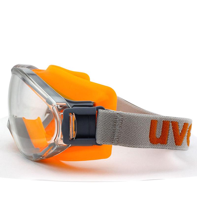 UVEX Safety Goggles Fashion Orange Sporty Riding Windproof Transparent