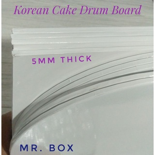3 pcs. -  Korean Cake Drum Board .