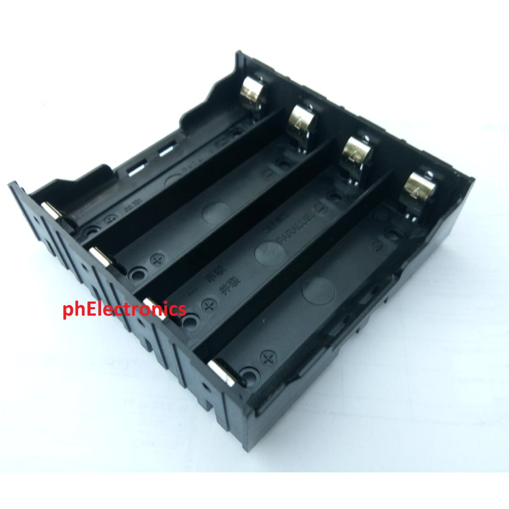 1pc 4Cell 18650 Battery Holder Series Parallel 4cell 4slot 18650 4