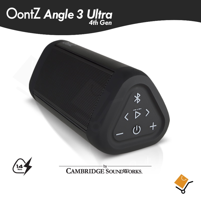 OontZ Angle 3 Ultra (4th Gen) Bluetooth Portable Speaker Crystal Clear