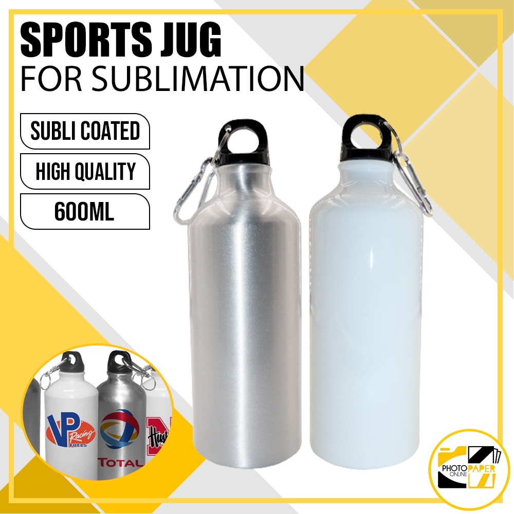 600ml Sports Jug Sublimation Subli Coated Jug Shopee Philippines
