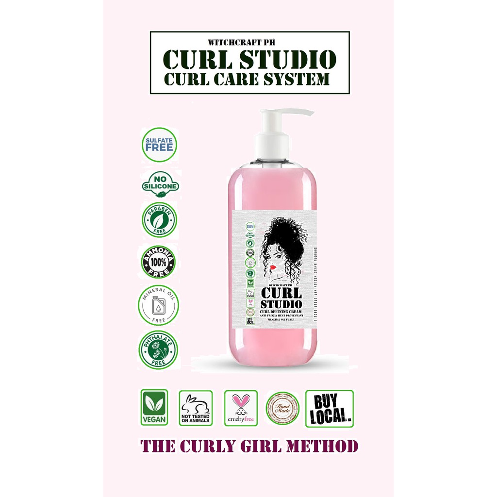 Cgm Curl Studio Curl Definer Anti Frizz Heat Protectant Cream Soft Curls Clarifying Shampoo Shopee Philippines