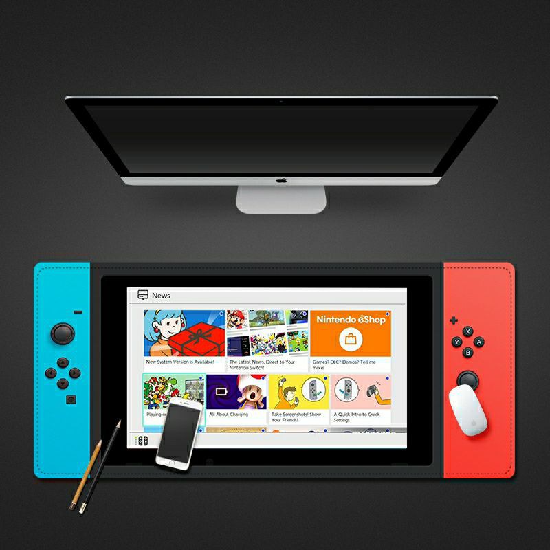 Extended Gaming Mouse Pad Nintendo Switch Shopee Philippines