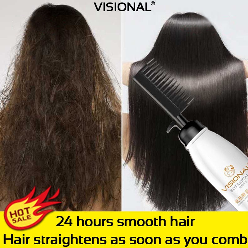 Visional Hair straightening comb Improve hair frizz(hair straightener ...