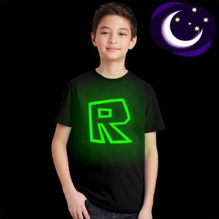 Kids Tees Clothes Boy Short Sleeve T Shirt Roblox Logo Tops Shopee Philippines - john cena salute green t shirt 1 roblox