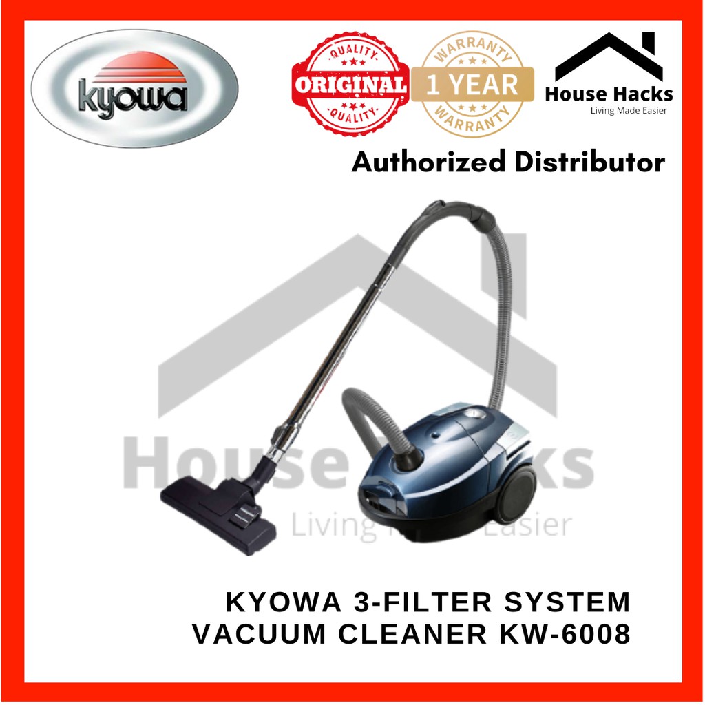 Kyowa Vacuum Cleaner 1200W KW6008 (House Hacks) Shopee Philippines