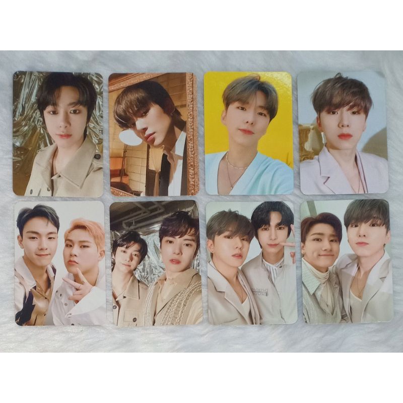 MONSTA X Fantasia X Photocards (Shownu Minhyuk Kihyun Hyungwon Joohoney ...