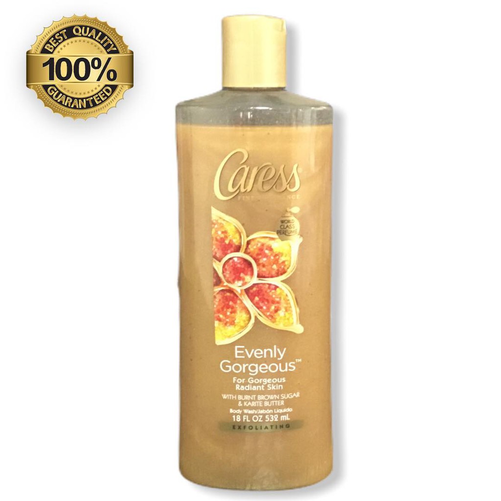 caress exfoliating body wash