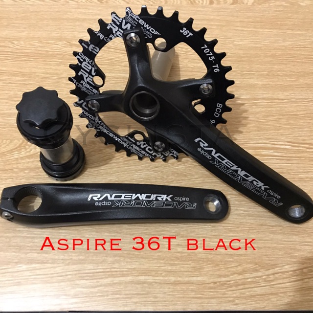 racework crankset