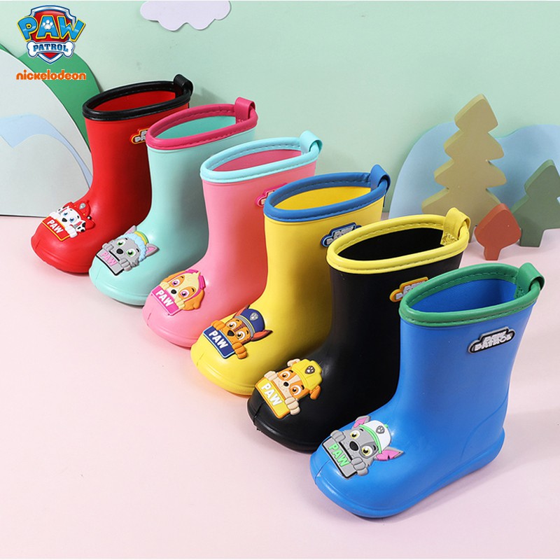paw patrol rain boots girl