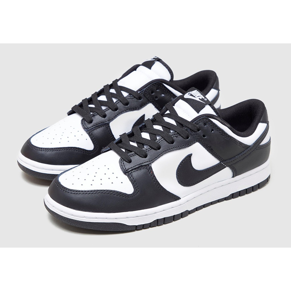 nike dunk black and white women's