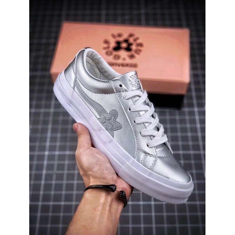 golf le fleur converse silver