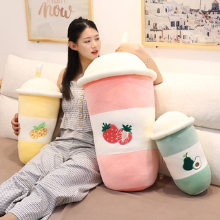 The new tiktok, red fruit, 70cm milk tea cup, plush toys ...