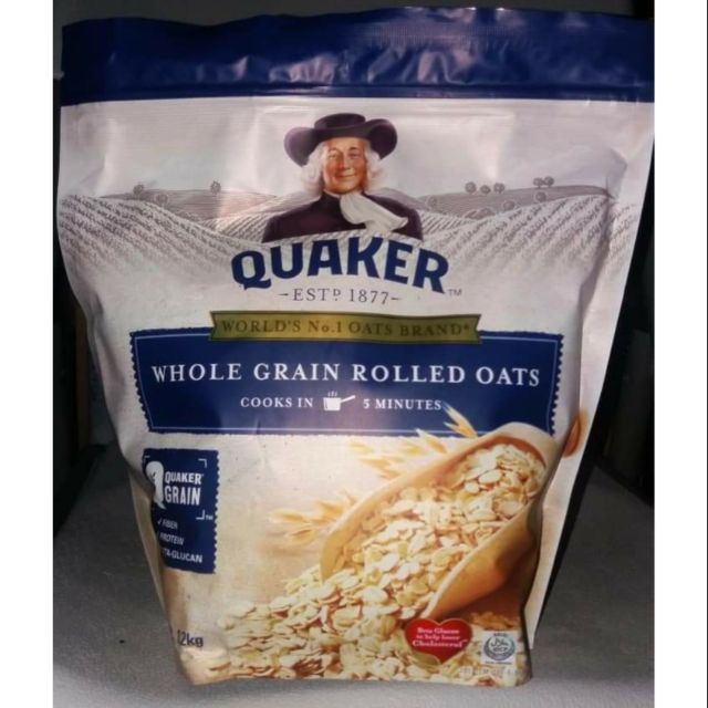 Quaker Whole Grain Oats - 500g | Shopee Philippines