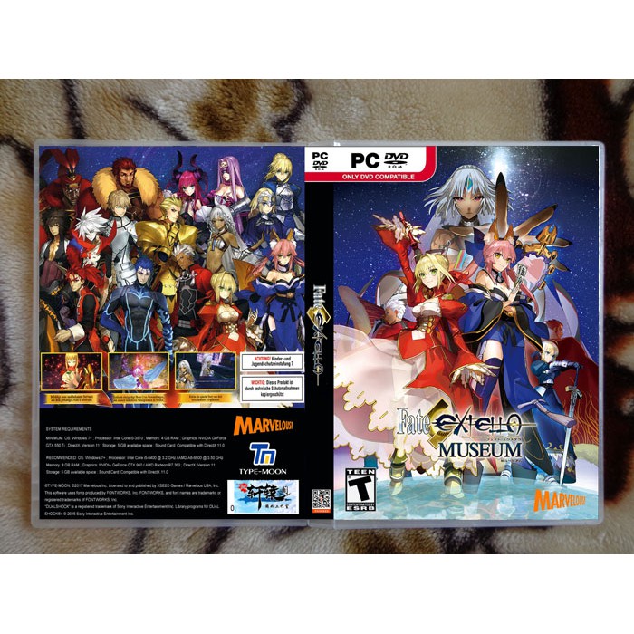 Fate Extella Official Chinese Full Version 1 Key Mount Pc Line Game Box Light Bxc 141 Shopee Philippines
