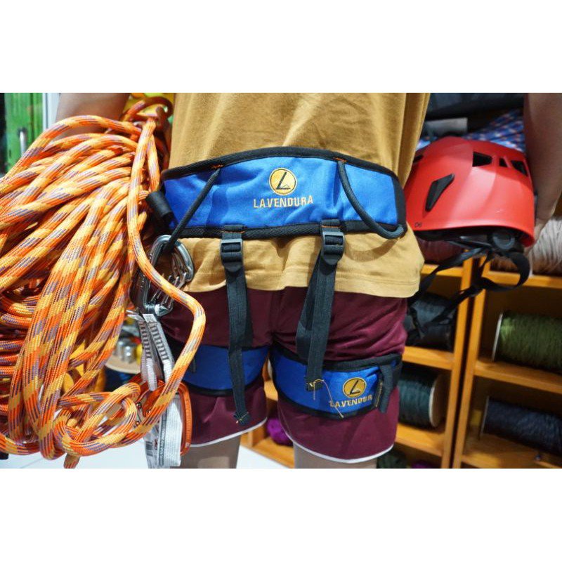 Seat harness halfbody harness lavendura caving rock climbing fullbody