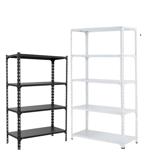 All Metal Steel Shelf 4 Layer 5 Layer Angle Steel Rack Adjustable Heavy