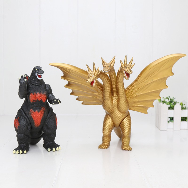 Godzilla King Of The Monsters King Ghidorah Gojira Action Figure Toy 16 18cm Shopee Philippines - roblox king ghidorah