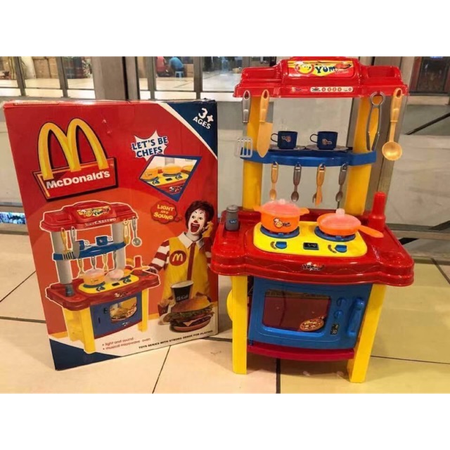 View Detail McDo Kitchen Set Bid W/ Light & Sound | Shopee Philippines Design Interior