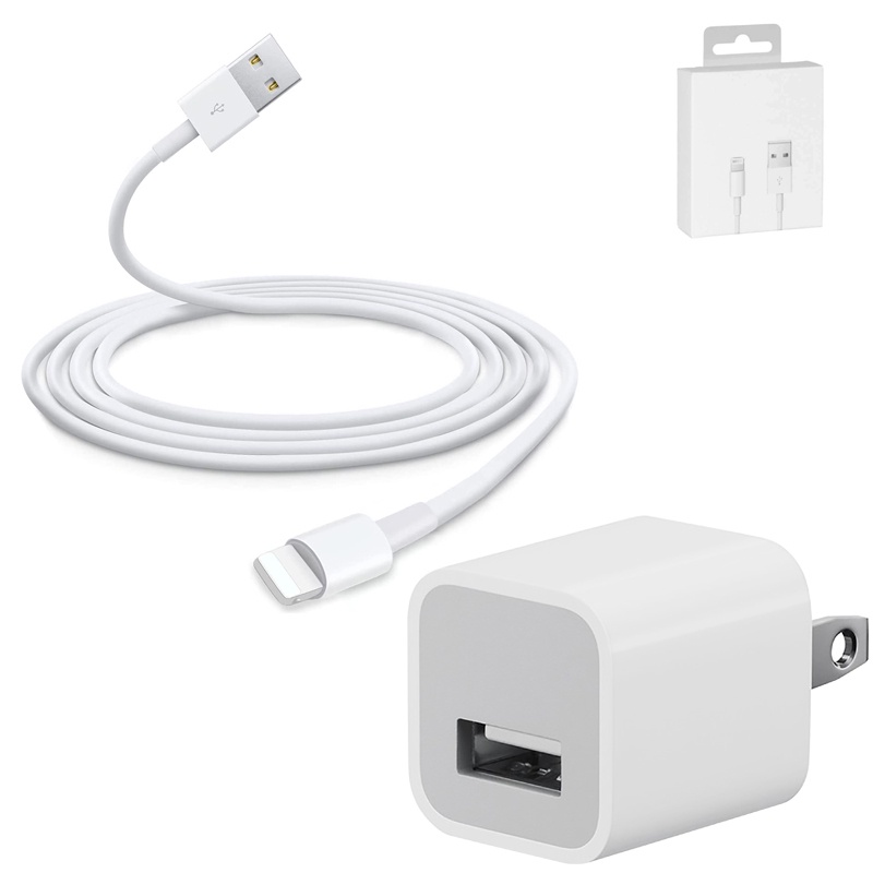 Mobile Fast Charger USB Cord Phone Cable Wire Wall Power Adapter Block