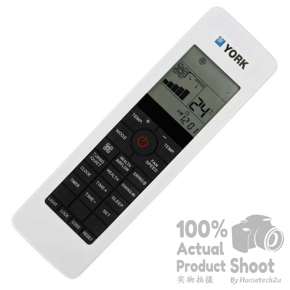 York Air Conditioner Remote Control Inverter Air Cond Aircond ac