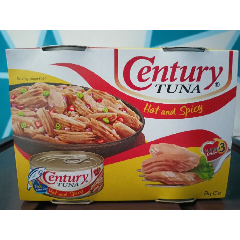 Century Tuna Hot And Spicy 6/180g Shopee Philippines