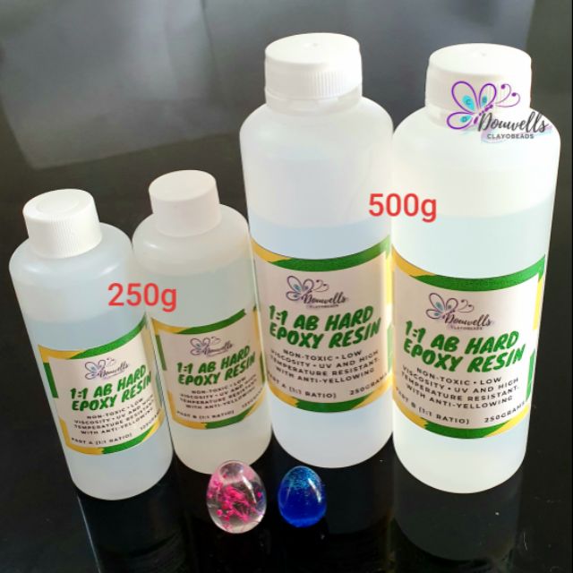 clear liquid resin