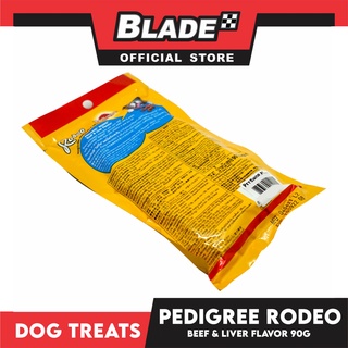 6pcs Pedigree Rodeo Beef and Liver 90g Dog Treats, Twist Stick #3
