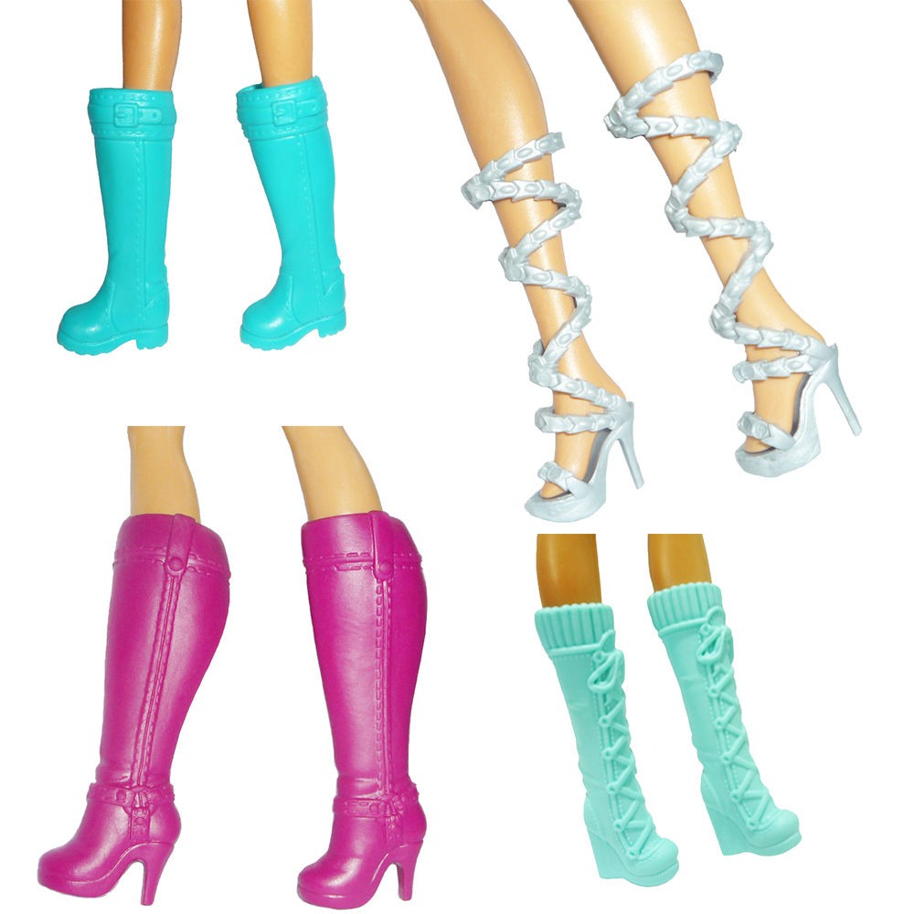 barbie doll boots