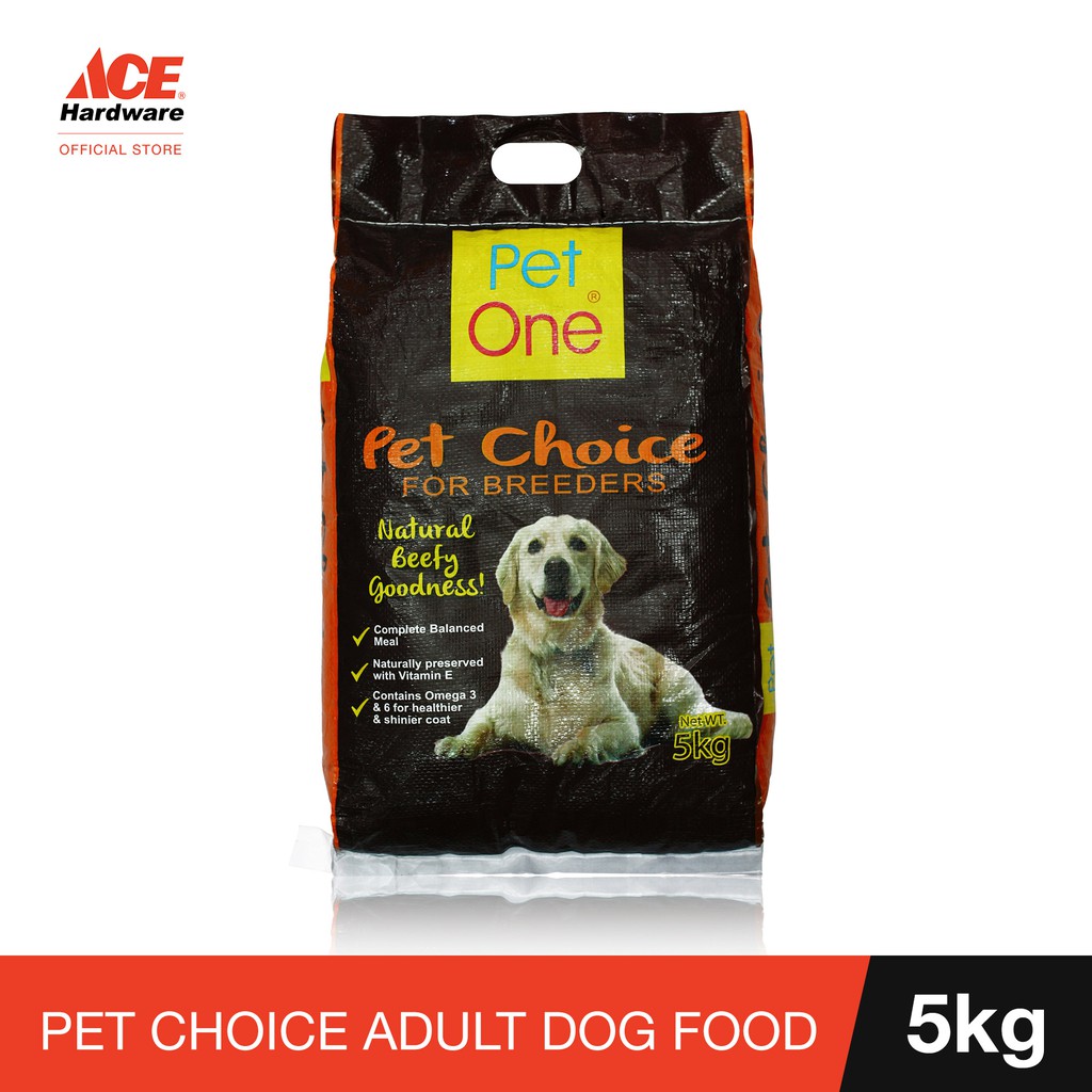 pet one pet choice dog food