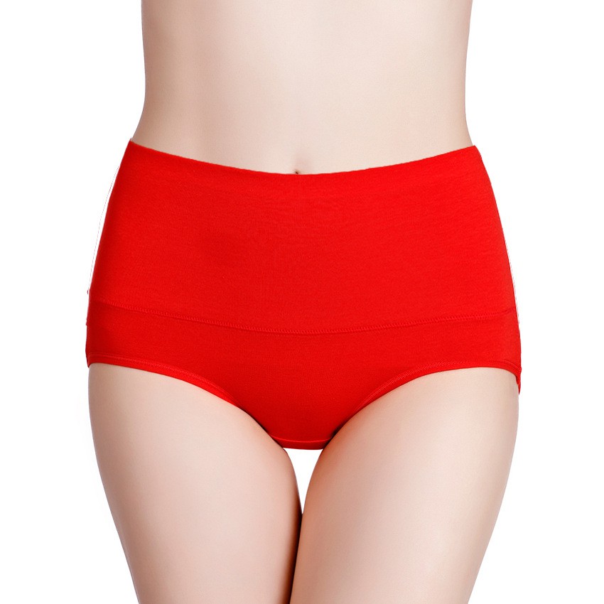 MOONMALLS Women Plus Size Cotton Boxer Panties Comfy Underwear High Waist 4Pack 