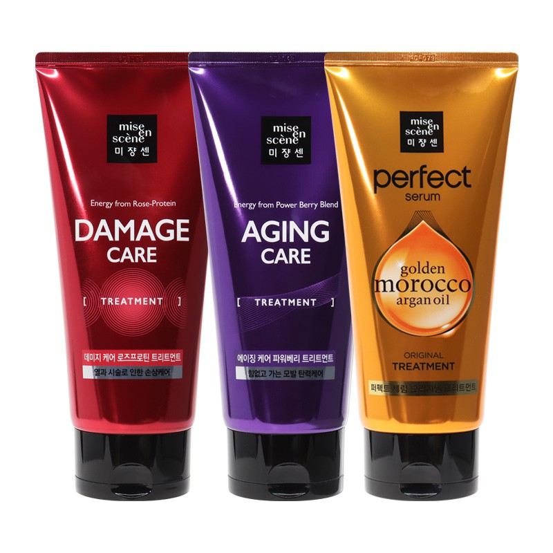 Mise en scene Perfect Serum Hair Treatment 180ml / 330ml Shopee