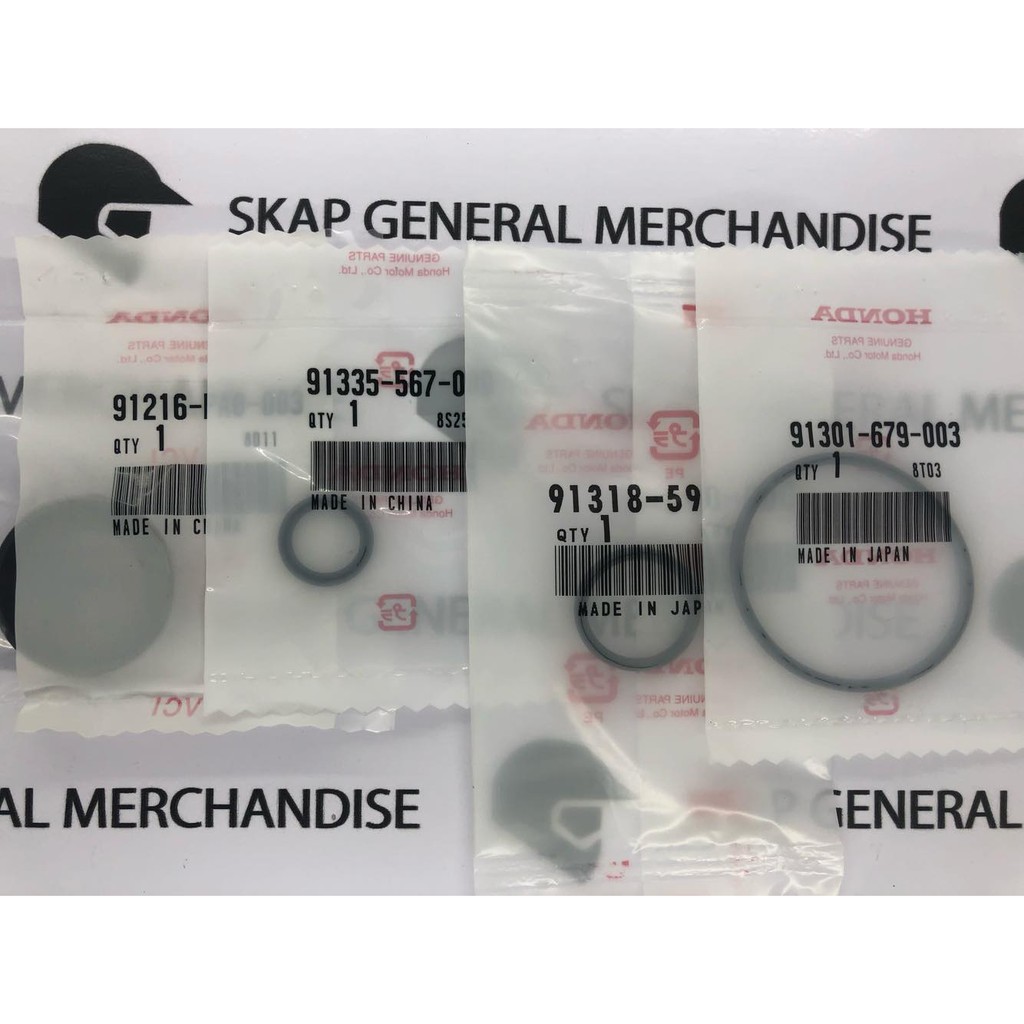 Honda Magneto Kit O Rings Oil Seal Tmx155 Shopee Philippines