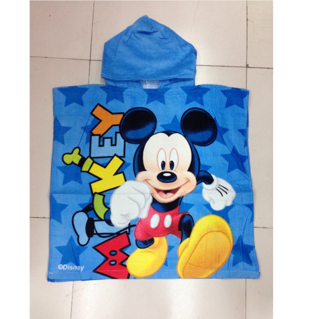 mickey mouse bath towel for toddlers
