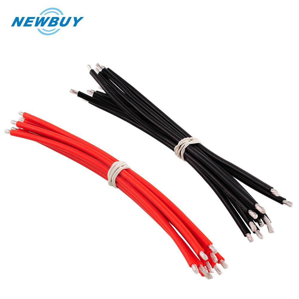 14AWG Gauge Silicone Wire Flexible Stranded Cables 10feet for RC black red 