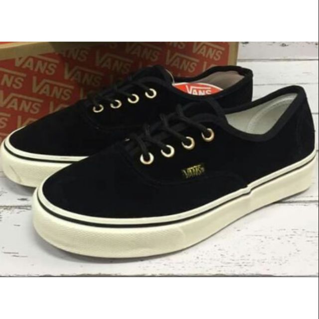 vans gamuza black