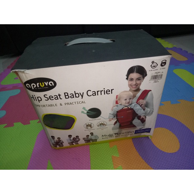 apruva hip seat baby carrier