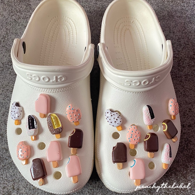 Jibbitz CROCS ICE CREAM Accessories Patch Shopee Philippines