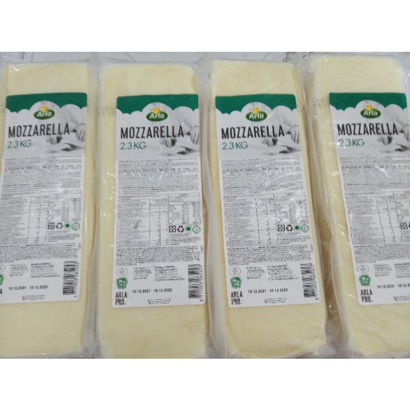 Mozzarella Cheese Arla Block 2.3kg exp June 2023 Shopee Philippines