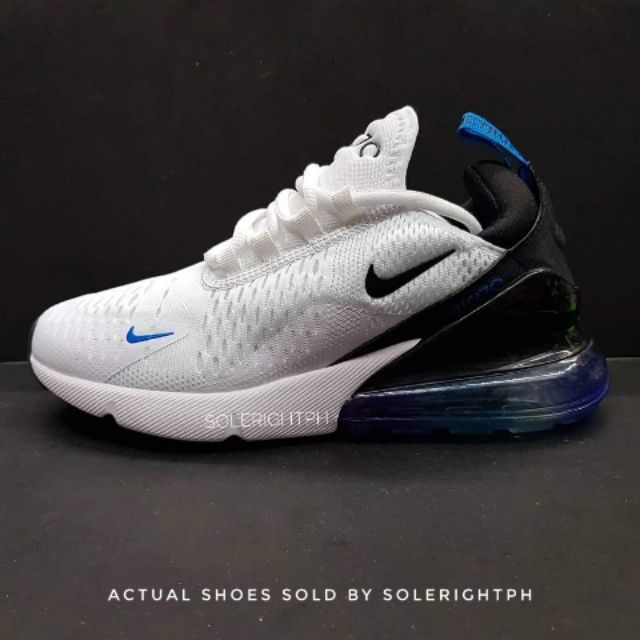 air max 270 white black photo blue