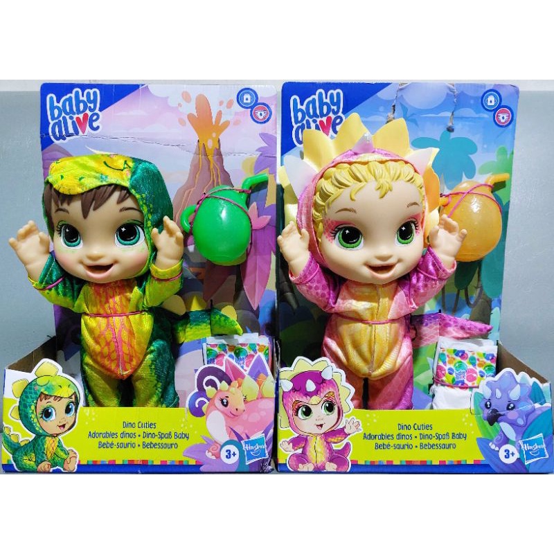 Original Baby Alive Dino Cuties Doll | Shopee Philippines