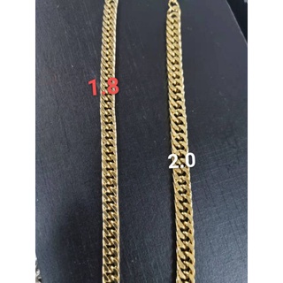 stainless gold cuban bracelet high quality non tarnish (unisex) BRACELET #4