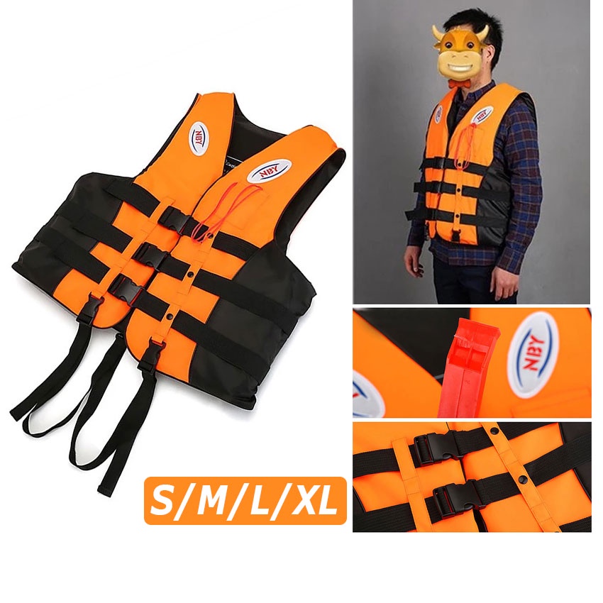 QLGRXWL Mutifunctional Life Jacket with Reflective Tape And Pockets,Buoyancy Aid,Foam Buoyancy Aid,Breathable Mesh Design on The Back,Suitable for Fishing Boating,Surfing,Rafting,Etc,A 