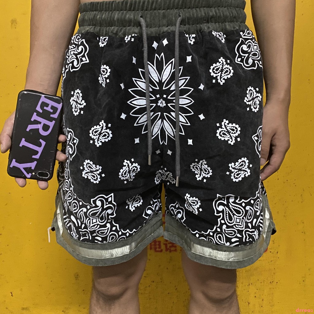 fog drawstring shorts