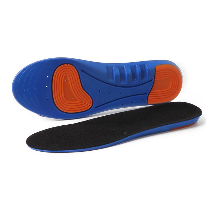 Sports Elastic memory Gel Insoles Shoe Inserts Breathable | Shopee ...